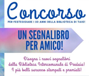 Scopri di più sull'articolo Concorso “Un segnalibro per amico” | fino al 19 luglio 2024